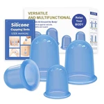 Silicone Cupping Therapy Set - Cellulite Reduction & Massage Kit (4 Cups). Fixed Price $16.70.