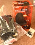 Homedics Back Charger Massage Cushion With Heat VC-100 Never Used. Fixed Price $29.50.