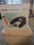 Beurer MG115 Neck & Shoulder Massager With Heat Function Vibration. Fixed Price $24.99.