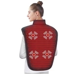 Snailax Larging Heating Pad For Neck,back,shoulders 21"X26" Vibration Massager. Fixed Price $39.99.