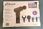 Eternal Lifestyle 6 Speed Deep Tissue Gun Body Massager 4 Attachments Nib Unused. Fixed Price $34.99.