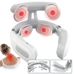 Electric Neck Massager With Heat For Pain Relief Deep Tissue Travel And Home. Fixed Price $25.99.