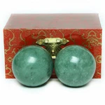 Brabud 1.57" Marble Green Baoding Chinese Health Exercise Massage Balls.... Fixed Price $23.13.