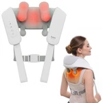 Cordless Shiatsu Neck And Back Massager With Heat, 10 Mins X 12 Uses, 3 Massa.... Fixed Price $80.93.