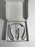 Cunmiso Neck Massager, Tens-muscle Stimulator Remote Control White. Fixed Price $33.88.