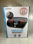 Homedics Vibration Foot Massager With Heat Sore Aching Muscles FMV-400HJ-BK 2019. Fixed Price $25.99.