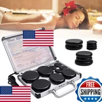 Primachen Hot Stones Massage Warmer Kit - 9 Pc Basalt Set, Portable, No Water. Fixed Price $70.97.