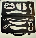 Stickon Stainless Steel Gua Sha 10 Piece Scraping Massage Tool Set. Fixed Price $138.00.