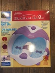 Sunbeam Model SBH1700B Health At Home Premium Foot Spa *new Open Box*. Fixed Price $20.97.