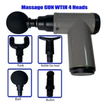 Gun Deep Tissue Percussion Massager Muscle Vibrating Relaxing + 4 Heads. Fixed Price $22.91.
