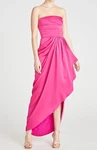Dress Women Party Long Elegant Soft Dahlia Brianna Strapless Gown. Fixed Price $380.00.