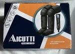 Aicutti AI-03 Air Compression Massager Black Heated Led Feet Calf Thigh Rohs Ce. Fixed Price $36.00.