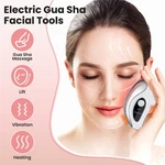 Electric Gua Sha Facial Tool Heating Vibration Scraping Board Spa Body Massager. Fixed Price $15.95.