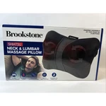 Brookstone Shiatsu Neck And Lumbar Massager, Deep Kneading Pillow With. Fixed Price $26.99.