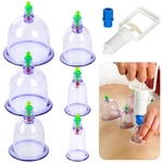 6 Cups Cupping Set Chinese Massage Medical Body Healthy Therapy Vacuum Suction. Fixed Price $9.14.