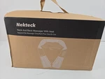 Nekteck Shiatsu Neck Back Massager Heat Electric Deep Kneading. Fixed Price $24.29.
