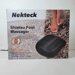Nekteck Electric Kneading Foot Massager Heat Shiatsu NK-FM-100BLK Open Box. Fixed Price $16.00.