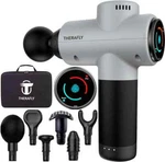 Therafly Massage Gun Deep Tissue - Handheld Electric For Pain Relief (white). Fixed Price $28.99.
