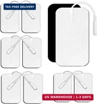 Tens Unit Pads, 10PCS 2"X 3.5" Large Self-adhesive Electrodes. Fixed Price $12.17.