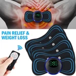 19 Levels Pulse Tens Unit Ems Massager - Full Body Muscle Stimulator Pain Relief. Fixed Price $7.70.