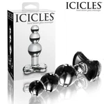 Icicles 47 Sex Hard Glass Plug Point Spot Anal Butt Fake Cap. Fixed Price $30.43.