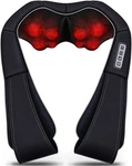 Shiatsu Neck & Shoulder Massager With Heat Deep Tissue Relief, Portable Home. Fixed Price $57.99.