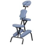 Massage Chair Foldable Tattoo Spa Salon Full-body Pu Leather Pad Blue. Fixed Price $79.58.