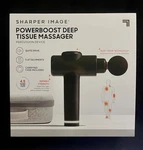 Sharper Image Powerboost Deep Tissue Massager New Open Box. Fixed Price $15.99.