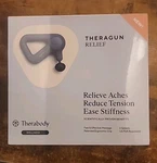 Therabody Theragun Relief Se 3-SPEED Handheld Massage Gun, Gray. Fixed Price $99.00.