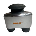 Brookstone Max BST-007 Handheld Multispeed Pulsing Massage Wand Silver Black. Fixed Price $65.00.