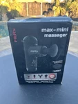 Fitrx Max Mini Massager Usb-c Rechargeable, 4 Attachments Speed. New Sealed. Fixed Price $28.90.