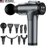 Apherma Massage Gun, Muscle For Athletes Handheld Large, Grey. Fixed Price $44.02.