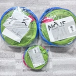 Ikea Noje Foldable Cylindrical Storage Boxes 3 Piece Set Japan Home Decor. Fixed Price $45.99.