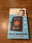 Health Touch Back Massager With Soothing Heat & Vibration New Open Box. Fixed Price $19.99.