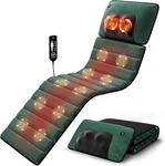 Full Body Mat With Heat, Detachable Massager Pad Deep Tissue Pain Relief. Fixed Price $151.05.