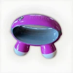 Homedics Mini Hand-held Massager With Grip Battery Operated Quad Vibrating. Fixed Price $10.00.