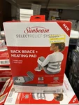 Sunbeam Back Brace Select Relief System Therapy Bundle. Fixed Price $15.99.