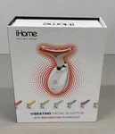 Ihome Vibrating Facial Sculptor Device With Red Light Led Technology - New. Fixed Price $32.95.