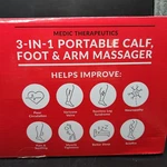 Otc Therapeutic Messager 3-IN-1 Portable Calf, Foot & Arm New Sealed. Fixed Price $24.99.