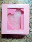 New Skin Gym Rose Quartz Sculpty Gua Tool Heart-shaped Facial Massage. Fixed Price $39.99.