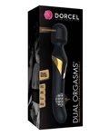 Dorcel Dual Orgasms Wand - Black/gold. Fixed Price $110.19.