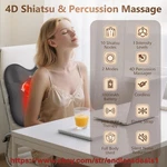 Shiatsu Back With Heat,percussion Cordless Massager,. Fixed Price $126.00.