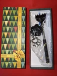 Back Scratcher: Metal Extendable Blk. 3 Piece. Fixed Price $12.99.