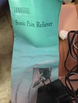 Vintage Sonassage Sonic Pain Reliever Massager W/bag A3. Fixed Price $40.00.