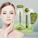 Natural Pack Jade Roller Face Body Eye Kit Gua Sha Massager Tool Anti Aging. Fixed Price $25.99.