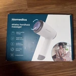 Homedics Shiatsu Handheld Massager, Cordless &rechargeable, White. Fixed Price $19.50.