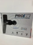 Pro Fit Percussion Muscle Massager Gun With 4 Interchangeable Heads. New Sealed. Fixed Price $17.59.