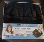 Nib Spa Vibrating Foot Massager Black Comfort Fabric. Fixed Price $11.00.