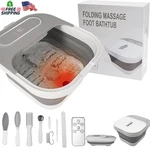 Collapsible Foot Spa Bath With Heat And Massage Rollers, Bubble, Pedicure K. Fixed Price $54.58.