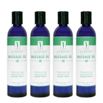Master Massage 4 Pack Refreshing Oil Natural Blend Body Water Dispersible 8 Oz. Fixed Price $69.99.